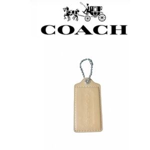 Coach Light Tan Hang Tag